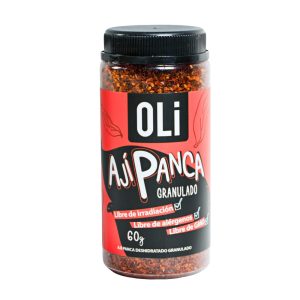 Ají panca granulado OLI 60g Perú.