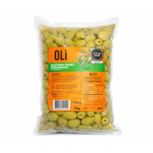 Aceituna Verde Deshuesada OLI 1 Kg Bolsa