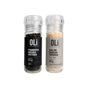 Pack Sal de Maras Gruesa y Pimienta Negra Entera