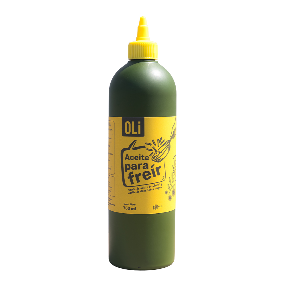 Aceite para freír OLi Apachurrable 750 ml con aceite de oliva extra virgen y aceite de girasol